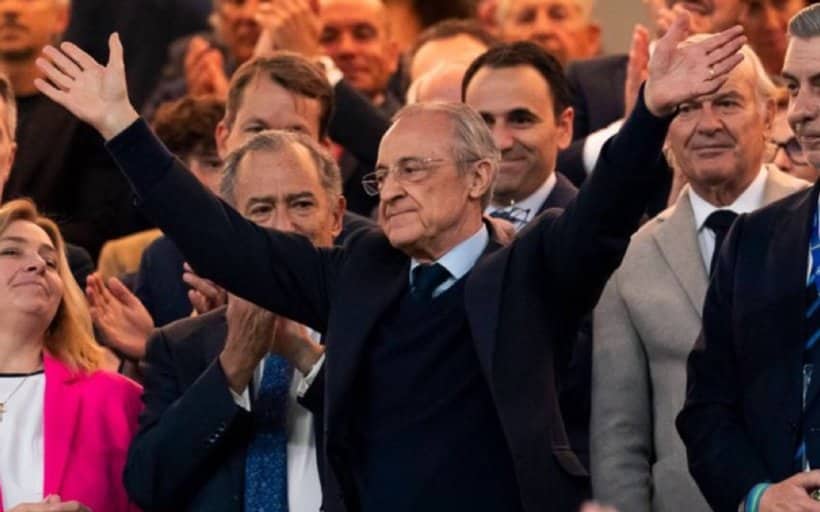 فلورنتينو بيريز يحدد موعد أولى صفقات ريال مدريد الكبرى ويرفض مزاعم ريكيلمي